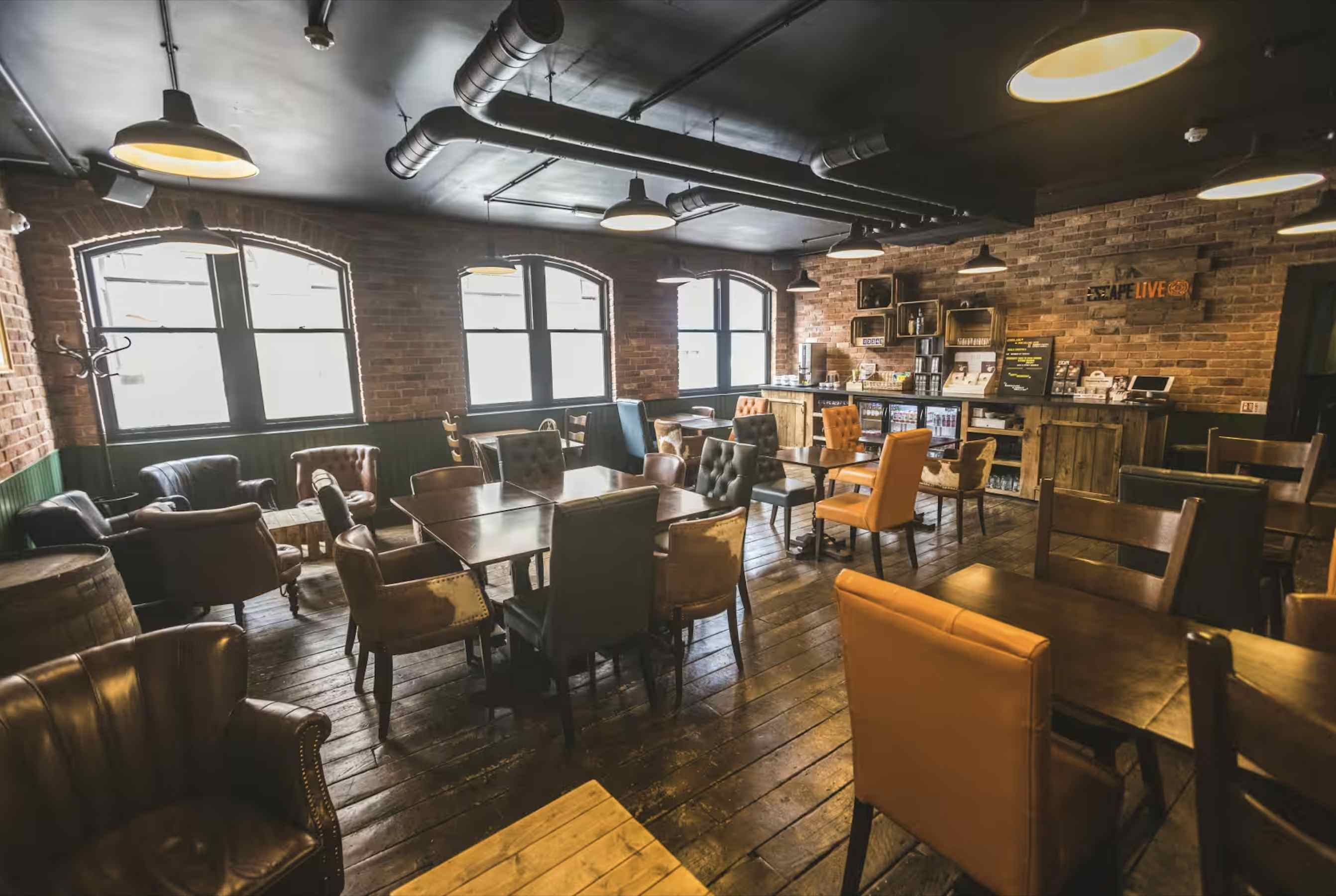 Speakeasy Lounge, Escape Live Birmingham - Conference, Meetings, Escape Game Rooms & Bar